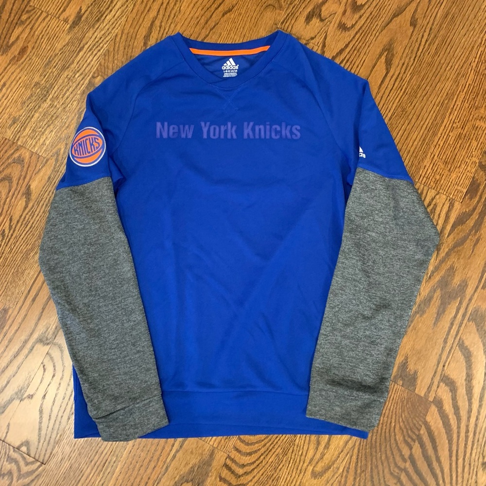 Boys adidas NY Knicks Long Sleeve Shirt